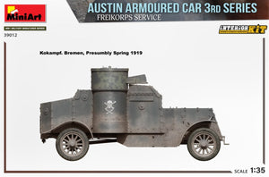 MiniArt 39012 AUSTIN ARMOURED CAR 3rd SERIES: FREIKORPS SERVICE. INTERIOR KIT 1/35 – imagen 3