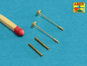 Aber 48L-21 Set of 2 barrels for German machine guns MG34 1/48 – image 2
