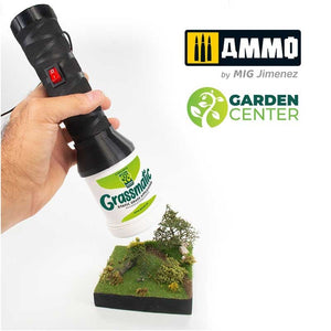 AMMO de Mig Jimenez 8818 Grassmatic – Applicateur de gazon statique