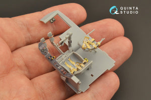Quinta Studio QD48266 He 111H-3/H-6 3D-Printed &amp;amp; coloured Interior on decal paper ( ICM ) 1/48 – imagen 4