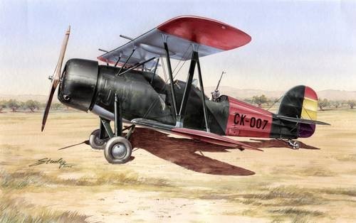 Azur A064 Koolhoven FK-51 Spanish Version 1/72