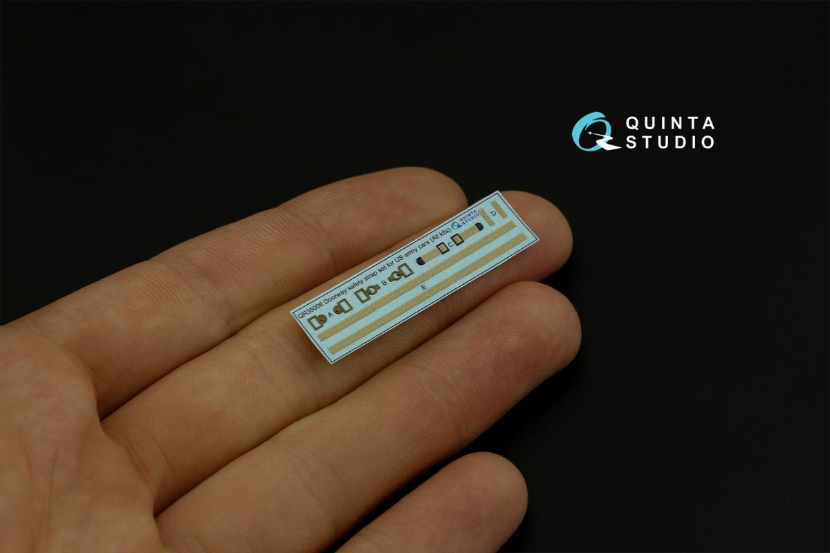 Quinta Studio QD35062 Dodge WC-51 3D-Printed &amp;amp; coloured Interior on decal paper (Zvezda) 1/35 – immagine 11