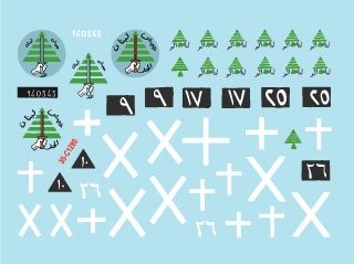 Star Decals 35-C1280 Lebanese Tanks &amp;amp; AFVs 10 1/35 – imagen 3