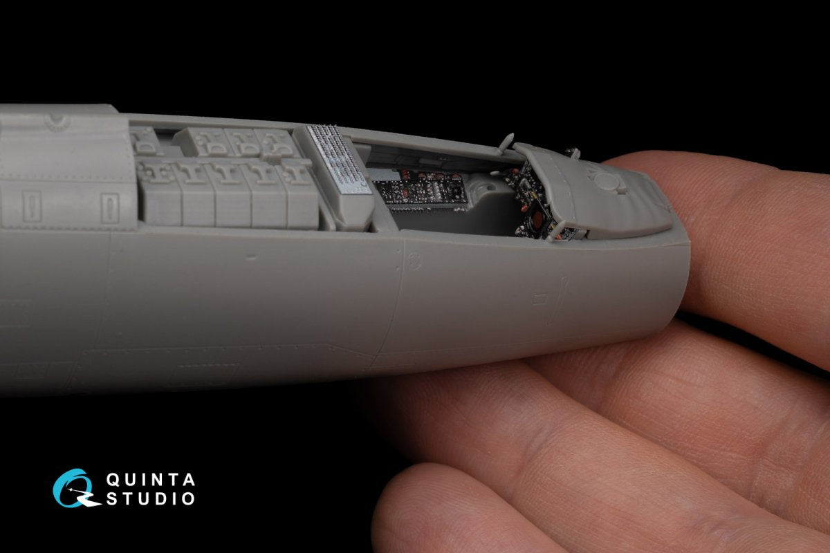 Quinta Studio QD48224 F-104S/ASA-M 3D-Printed &amp;amp; coloured Interior on decal paper (Kinetic) 1/48 – imagen 9