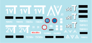 Star Decals 35-904 Israeli AFVs 1 M548A1 Alfa 1/35 – imagen 3