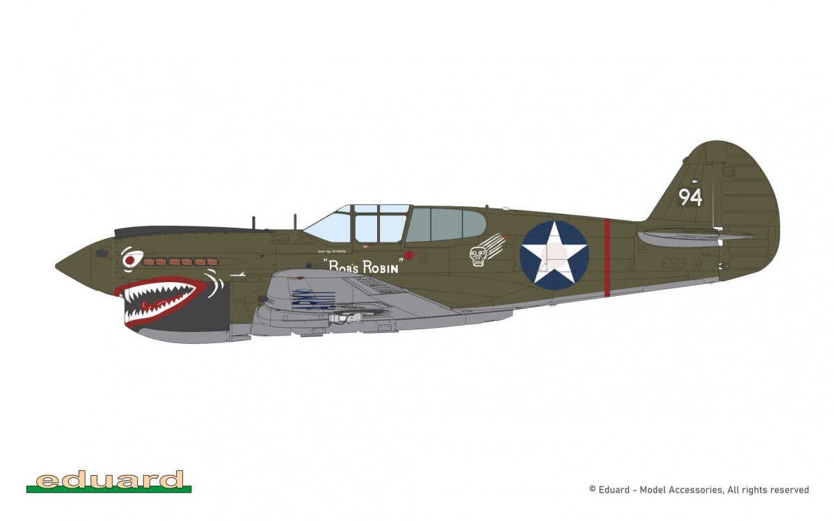 Eduard 11185 Pacific Star P-40E Warhawk - The Limited Edition 1/48 – Bild 4