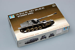 Trumpeter 07210 12.8cm Sf. L/61 (Pz.Sf.V) &amp;quot;STURER EMIL&amp;quot; 1/72 – imagen 2