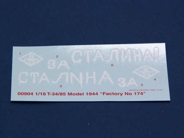 Trumpeter 00904 T-34/85 Model 1944 &amp;quot;Factory No.174&amp;quot; 1/16 – Bild 8