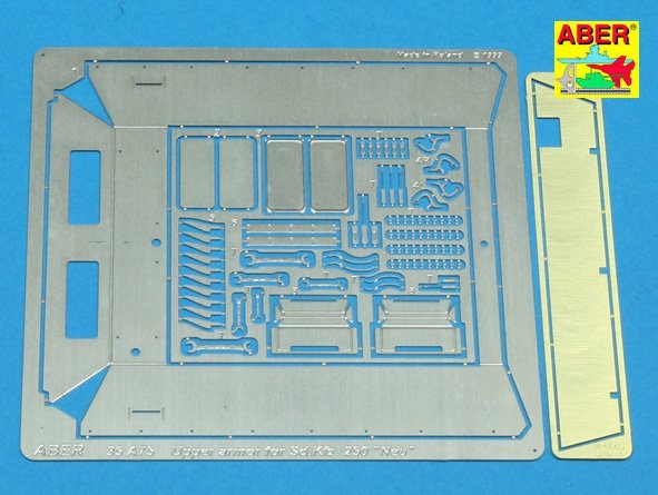 Aber 35A075 Upper armor for Sd.Kfz.250 Neu 1/35