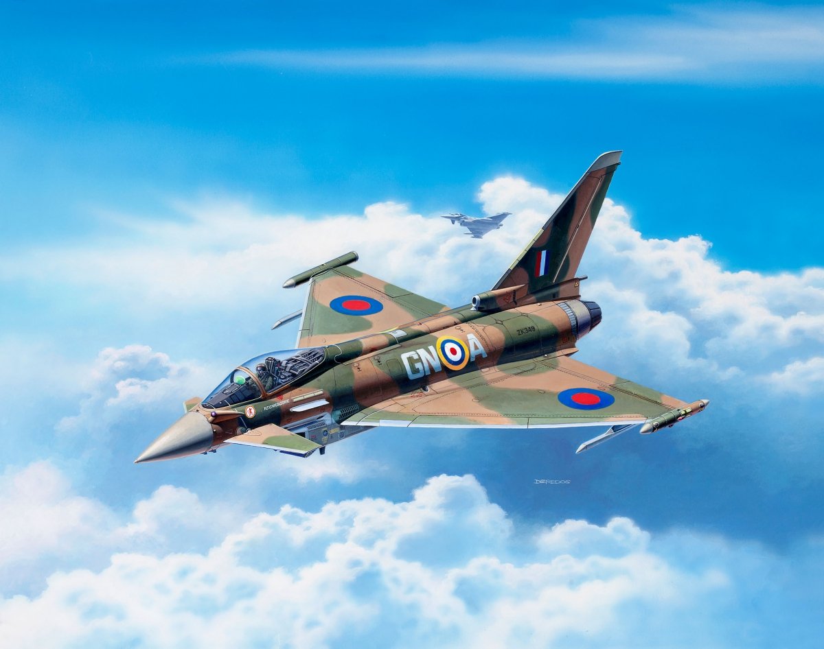 Revell 63900 British Legends: Eurofighter Typhoon Model Set 1/72 – imagen 2