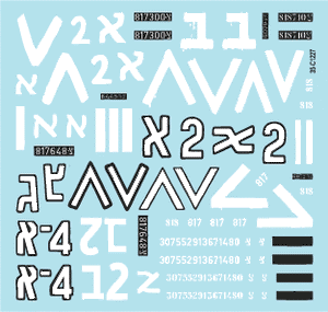 Star Decals 35-C1227 Véhicules blindés israéliens 10 1/35 – image 3
