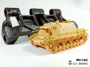 E.T. Model P35-011 WWII German Pz.Kpfw.III/IV Late Version (Type 6B) Workable Track (3D Printed) 1/35 – immagine 3