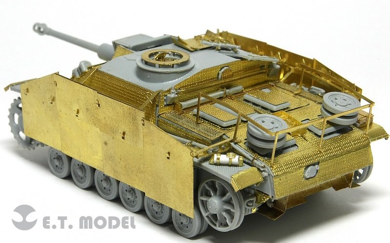 E.T. Model E72-015 WWII German StuG.III Ausf.G Early Production For DRAGON 7283 1/72 – imagen 6