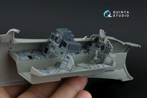 Quinta Studio QDS+32230 Tornado IDS Italian 3D-Printed &amp;amp; coloured Interior on decal paper (Italeri) (Small version) (with 3D-printed resin parts) 1/32 – zdjęcie 11