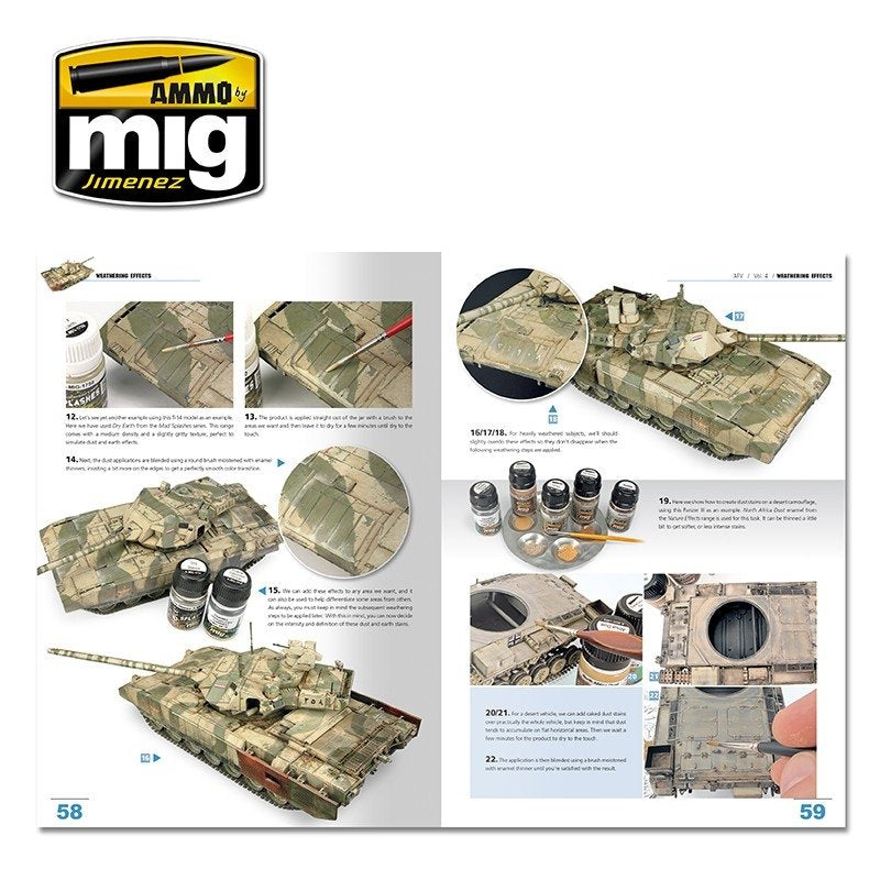 AMMO of Mig Jimenez 6153 ENCYCLOPEDIA OF ARMOUR MODELLING TECHNIQUES VOL. 4 - WEATHERING (English) – immagine 4