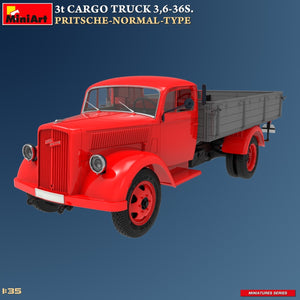 MiniArt 38079 3t CARGO TRUCK 3,6-36S. PRITSCHE-NORMAL-TYPE 1/35 – Bild 5