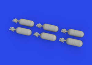 Eduard 632200 WWII USAAF oxygen cylinder A-6 PRINT 1/32 – zdjęcie 3