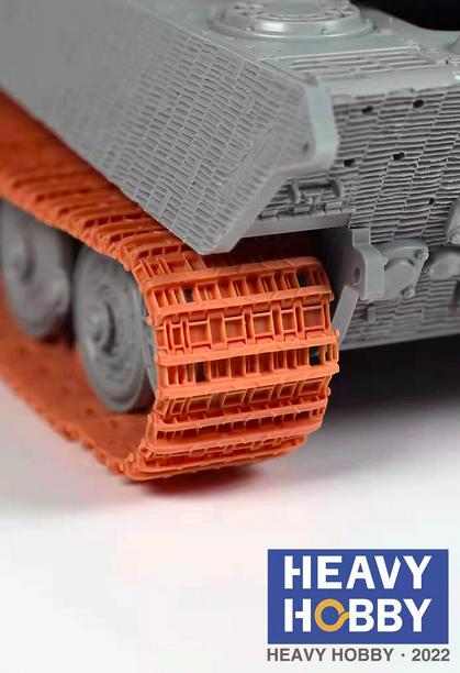 Heavy Hobby PT35031 WWII German King Tiger and Jagdtiger Tracks Common Type 1/35 – immagine 2
