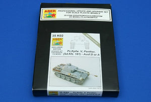 Aber 35K02 German medium tank Pz. Kpfw. V, Panther, Ausf. D or Ausf. A (Sd. Kfz. 171) 1/35 – Bild 3