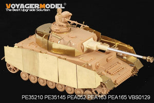 Voyager Model PEA165 WWII German Panzer.IV Ausf.H/J schürzen (For TAMIYA 35209 35181) 1/35 – imagen 5