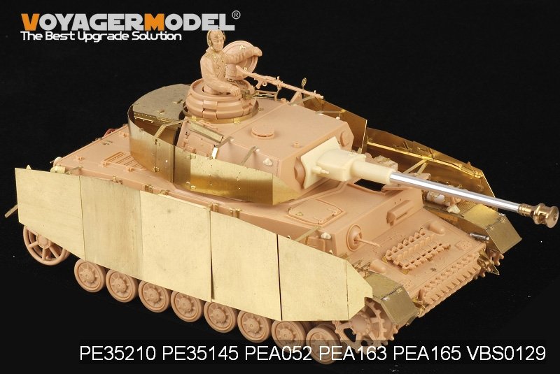 Voyager Model PEA165 WWII German Panzer.IV Ausf.H/J schürzen (For TAMIYA 35209 35181) 1/35 – imagen 5
