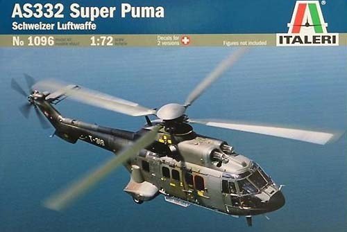 Italeri 1096 AS332 Super Puma Suisse Luftwaffe (1/72)