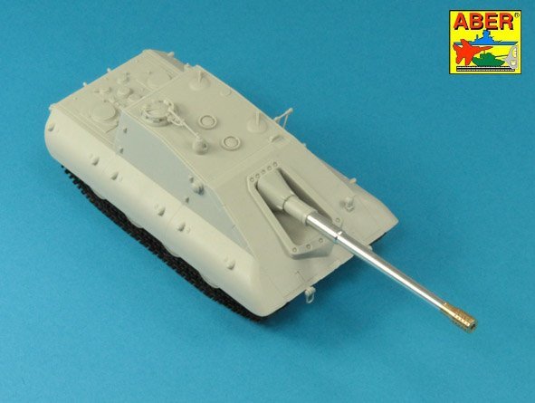Aber 72L-67 170 mm A/T gun barrel for German Jagdpanzer E-100 1/72 – Bild 5