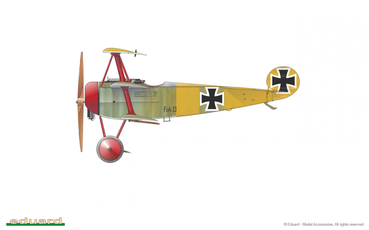 Eduard 7039 Fokker Dr. I 1/72 – Bild 5