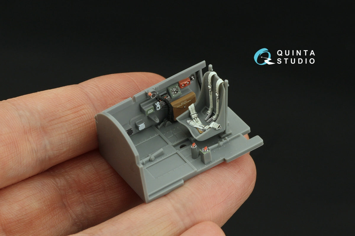 Quinta Studio QD48422 P-47M Thunderbolt 3D-Printed coloured Interior on decal paper (Tamiya) 1/48 – immagine 7