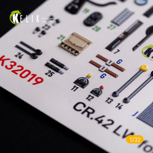 KELIK K32019 CR.42 LW - Interior 3D Decal for ICM kit 1/32 – immagine 3