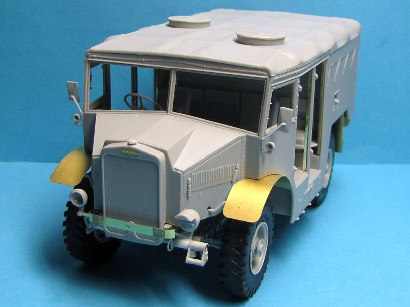 Mirror Models 35400 BRITISH MORRIS C8 QUAD MK III NO.5 1/35 – zdjęcie 4