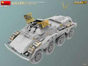 MiniArt 35410 Sd.Kfz.234/1 Schwerer Panzerspahwagen. EARLY MOD. INTERIOR KIT 1/35 – Bild 6