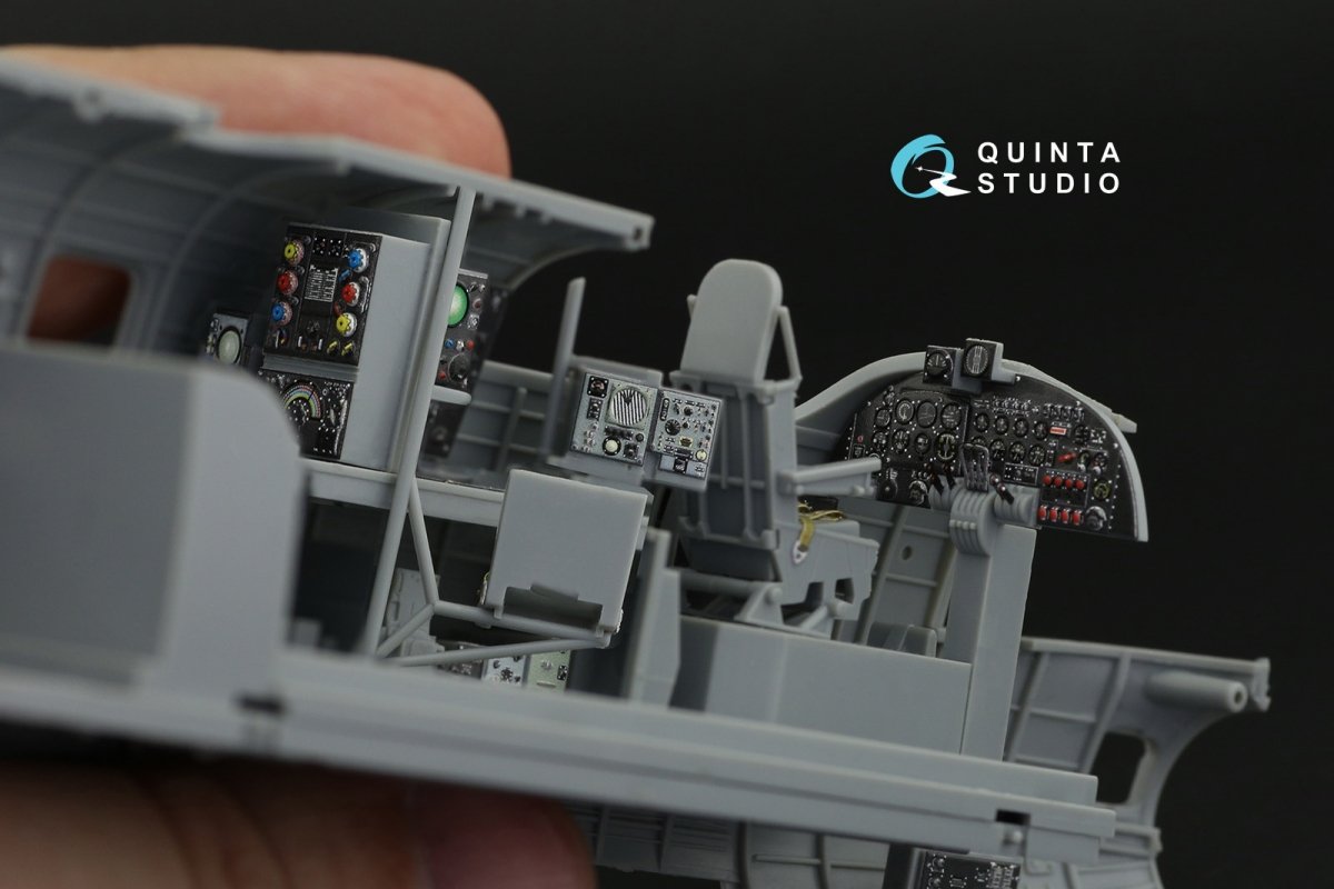 Quinta Studio QD48248 Lancaster B Mk.I 3D-Printed &amp;amp; coloured Interior on decal paper (HK Models) 1/48 – imagen 3