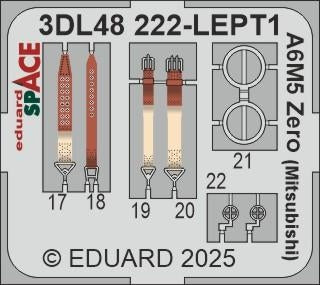 Eduard 3DL48222 A6M5 Zero (Mitsubishi) SPACE EDUARD 1/48 – zdjęcie 4