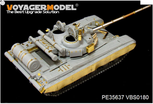 Maquette Voyager PE35637 Char de combat principal russe moderne T-64A Mod.1981 (lance-fumigènes inclus) (Pour TRUMPETER 01579) 1/35  – image 4
