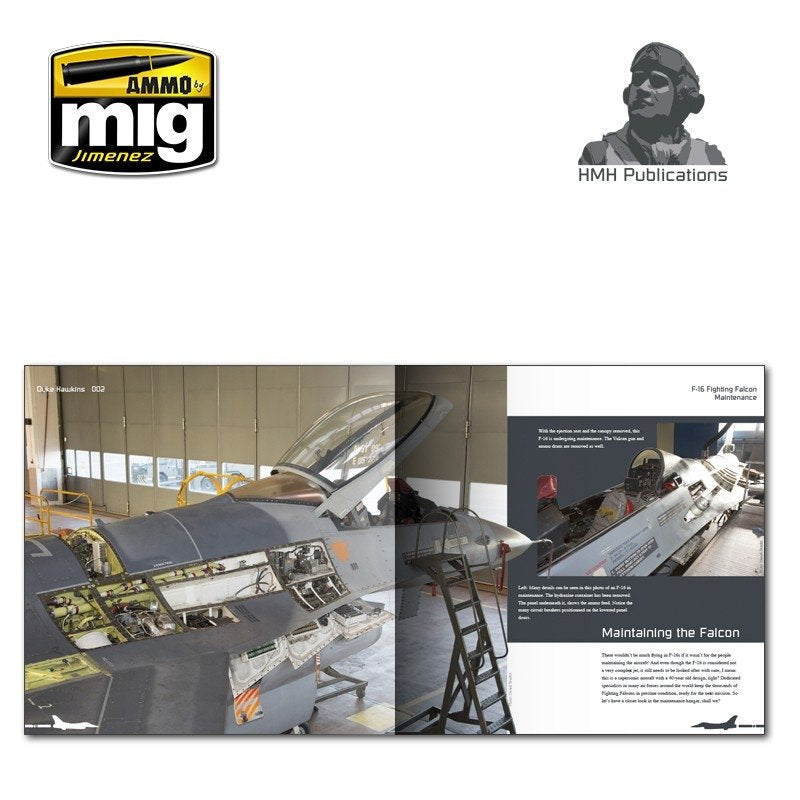 HMH Publications DH-002 Aircraft in Detail: F-16 Fighting Falcon – imagen 4