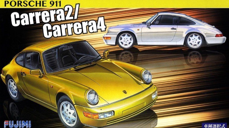 Fujimi 126463 Porsche 911 Carrera 2/Carrera 4 1/24