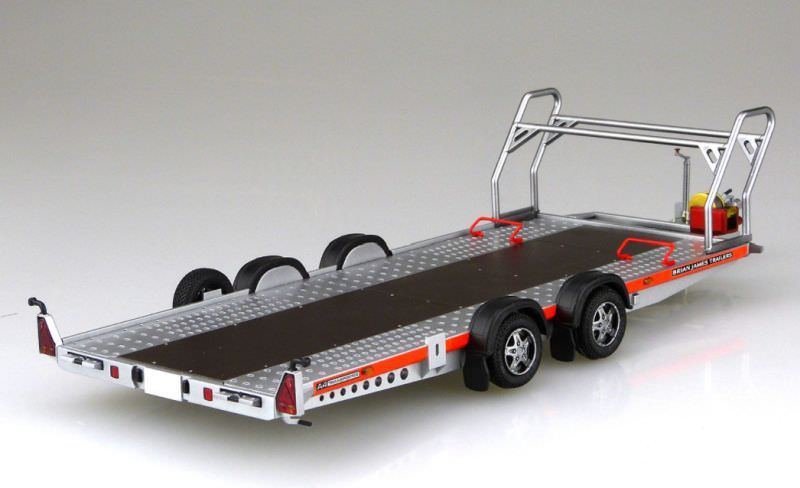 Aoshima 05260 Brian James Trailers A4 Transporter 1/24 – Bild 3
