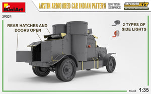 Miniart 39021 Voiture blindée Austin, modèle indien. Service britannique. Maquette intérieure 1/35 – image 8