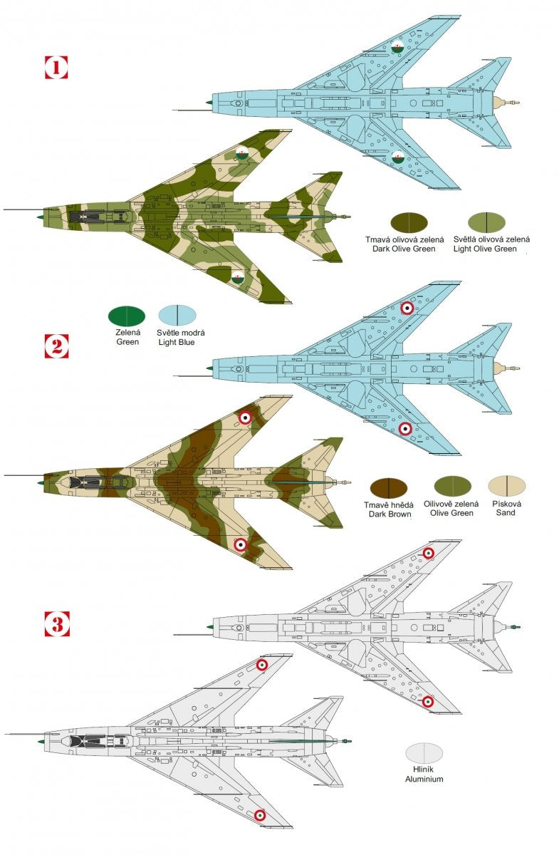 Kovozavody Prostejov KPM4820 Su-7UMK „International“ 1/48 – imagen 2