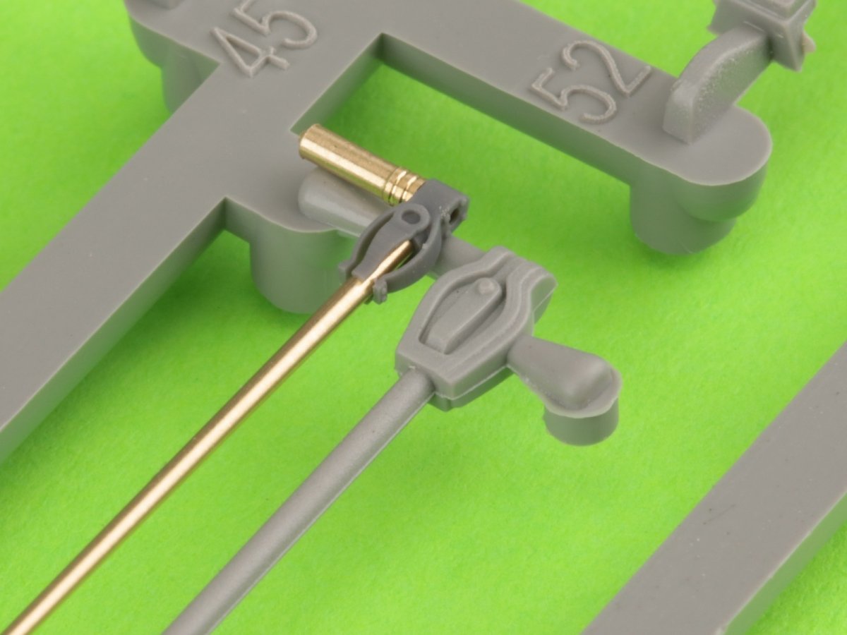 Master GM-35-042 German WWII folding 2m rod antenna (for early PzKpfw II-IV) (1pcs) 1/35 – imagen 5