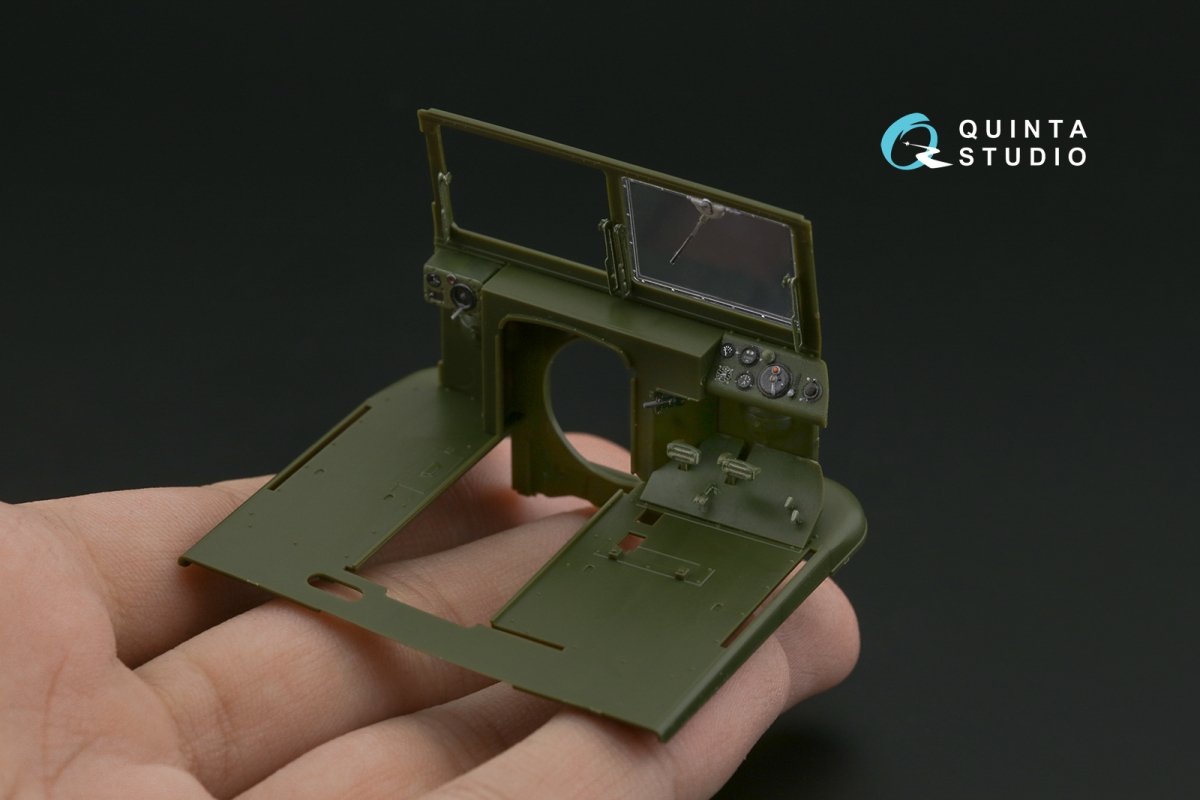 Quinta Studio QD35095 STZ-5 BM-13 3D-Printed &amp;amp; coloured Interior on decal paper (Zvezda) 1/35 – Bild 8
