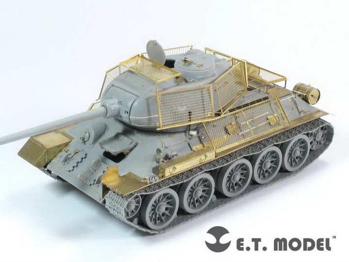 E.T. Model EA35-083 WWII Soviet Bedspring Armor for T34/85,JS-2 1/35 – immagine 3
