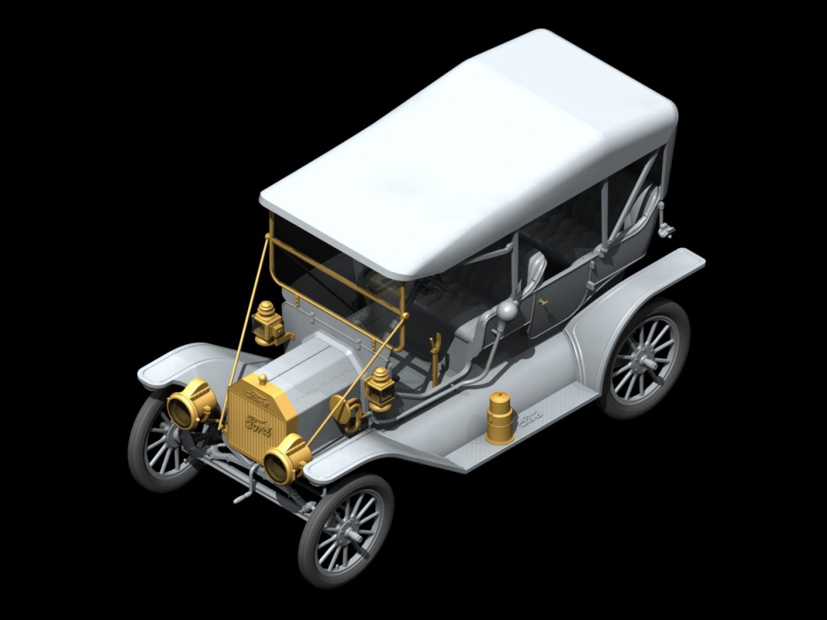 ICM 24002 Model T 1911 Touring, American Passenger Car 1/24 – Bild 7
