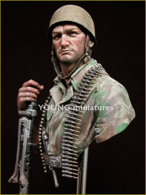 Young Miniatures YM1844 German Fallschirmjager Monte Cassino 1944 1/10 – imagen 3