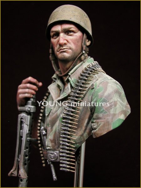Young Miniatures YM1844 German Fallschirmjager Monte Cassino 1944 1/10 – imagen 3