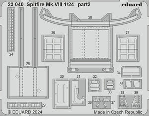 Eduard 23040 Spitfire Mk.VIII AIRFIX 1/24 – immagine 2