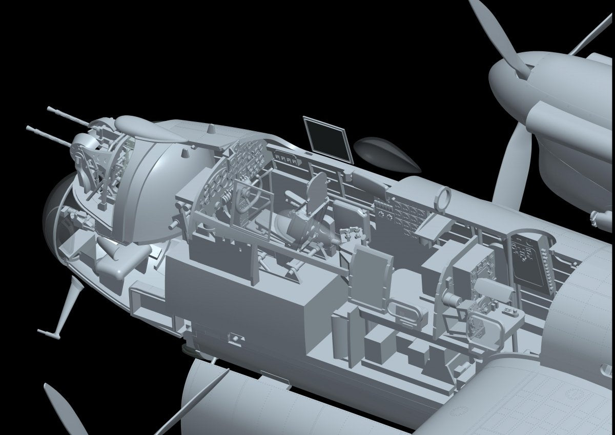 HK Models 01E012 Avro Lancaster B MkI/ B MkIII/ Dambuster 3 in 1 1/32 – Bild 8
