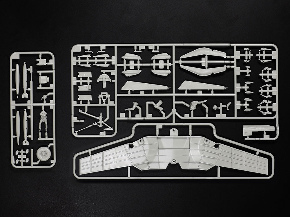 Tamiya 61122 Grumman F-14A Tomcat (Late Model) Carrier Launch Set 1/48 – immagine 11