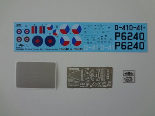 Dora Wings 72003 Percival Proctor Mk.1 Czechoslovakia 1/72 – Bild 6